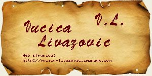 Vučica Livazović vizit kartica